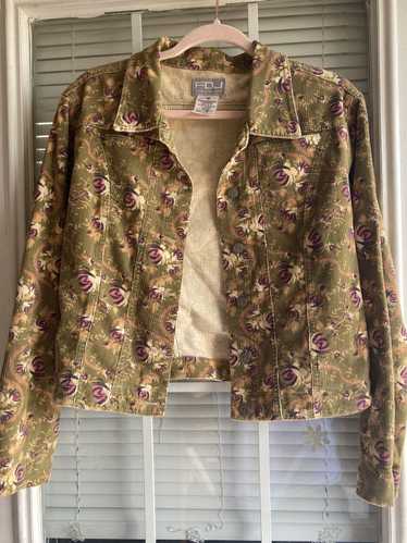 Vintage Fairy grunge granola corduroy jacket