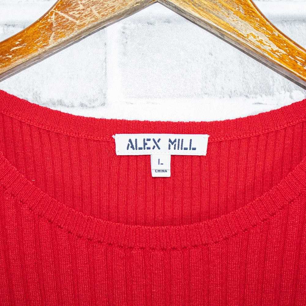 Alex Mill ALEX MILL Ribbed Knit Pullover Sweater … - image 3