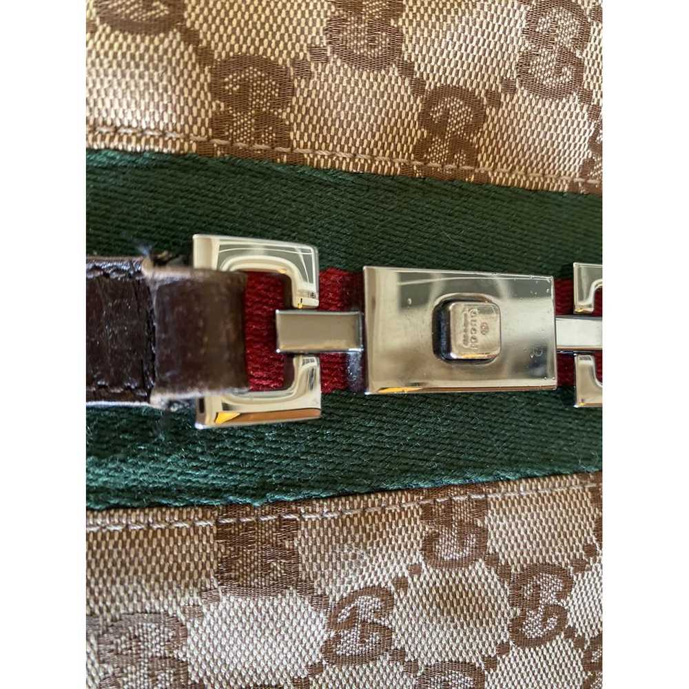 Gucci Jackie Vintage cloth handbag - image 10