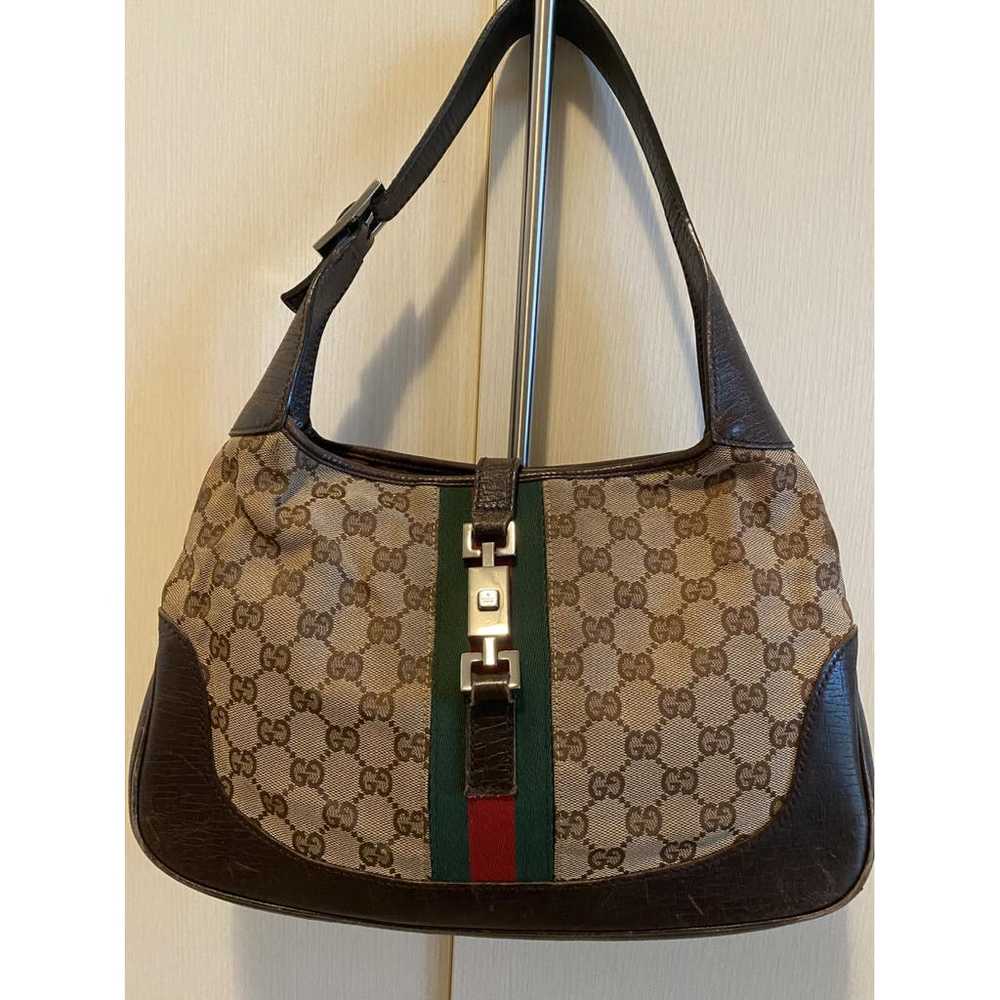 Gucci Jackie Vintage cloth handbag - image 2
