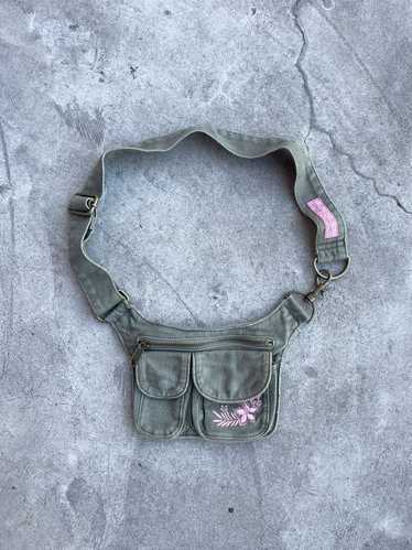 Bag × Japanese Brand × Vintage Y2K Khaki Mini Belt