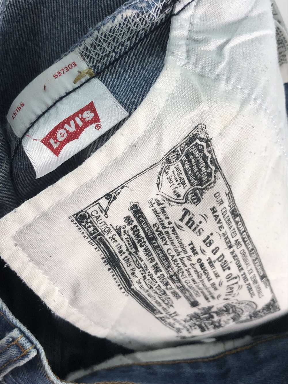 Levi's × Vintage Vintage Levi's 501 Faded Denim J… - image 12