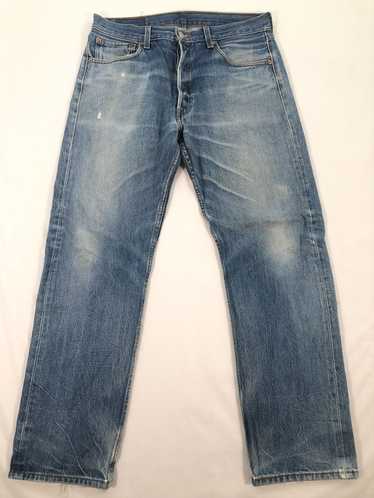 Levi's × Vintage Vintage Levi's 501 Faded Denim J… - image 1