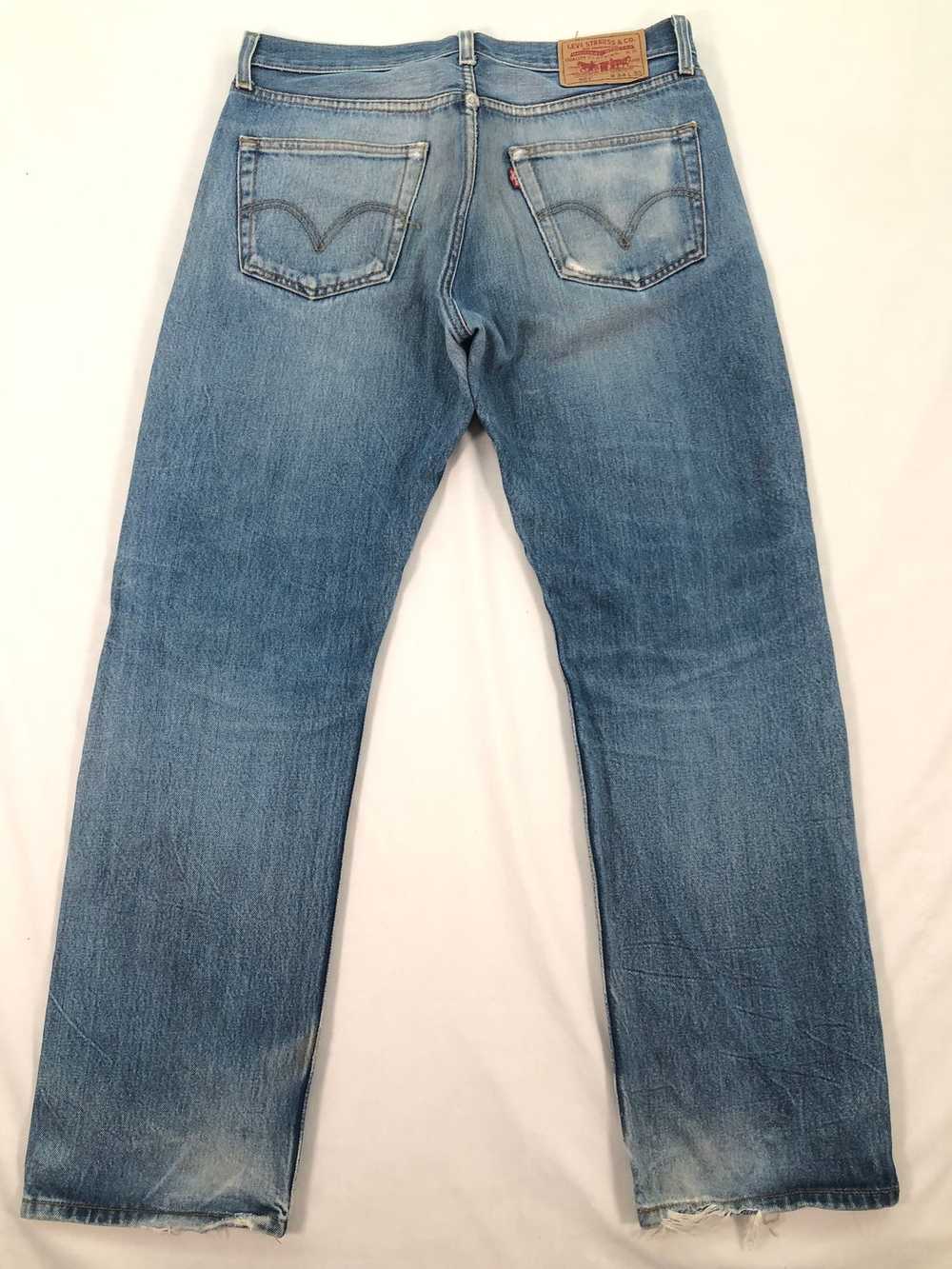 Levi's × Vintage Vintage Levi's 501 Faded Denim J… - image 2