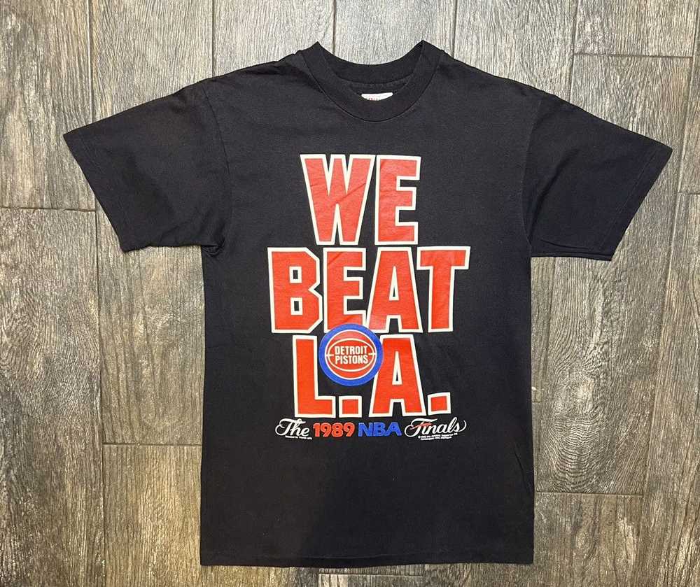NBA × Vintage 1989 “We beat LA” detroit bad boys … - image 1