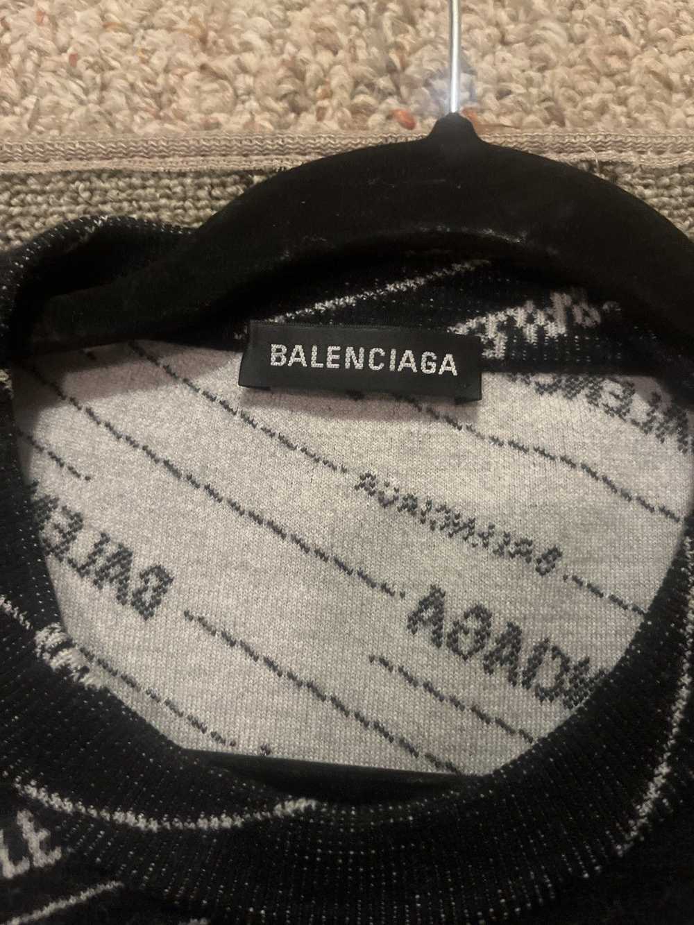 Balenciaga Balenciaga Virgin Wool Sweater - image 2