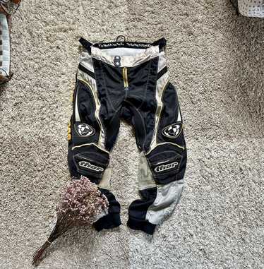 Vintage! No Fear Motocross MX Supercross Racing Pants Black Yellow Skulls shops sz 28