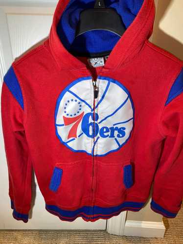 Vintage Vintage ZipWay Philadelphia 76ers Hoodie S