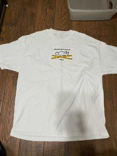 Absurd Absurd Proceed With Caution T-Shirt White - image 1