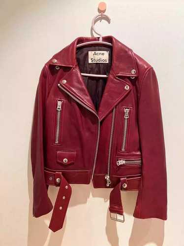 Acne Studios Acne Studios Wine red jacket - image 1