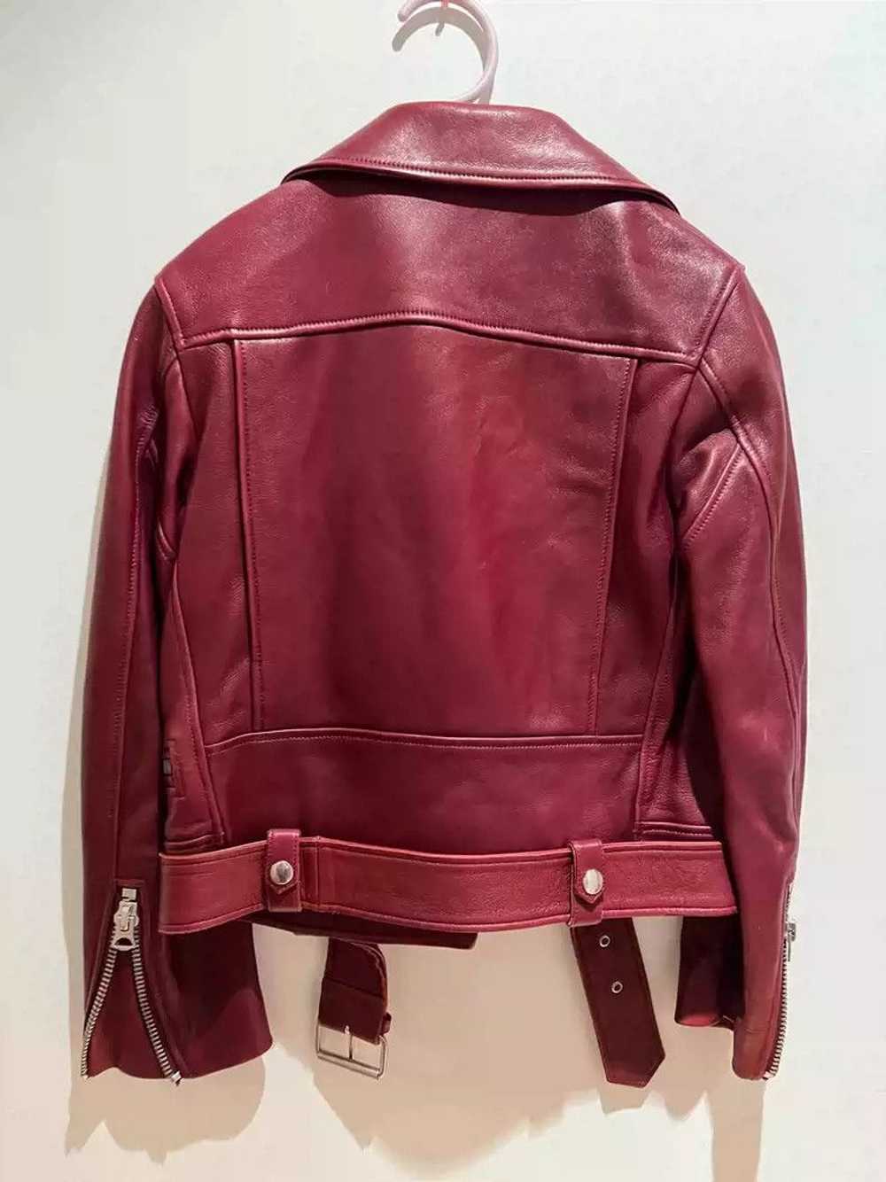 Acne Studios Acne Studios Wine red jacket - image 2