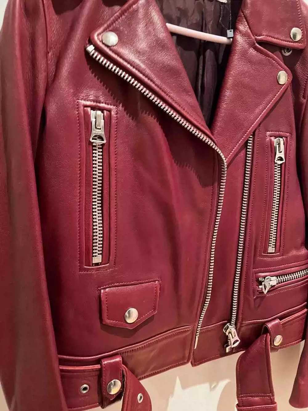 Acne Studios Acne Studios Wine red jacket - image 4