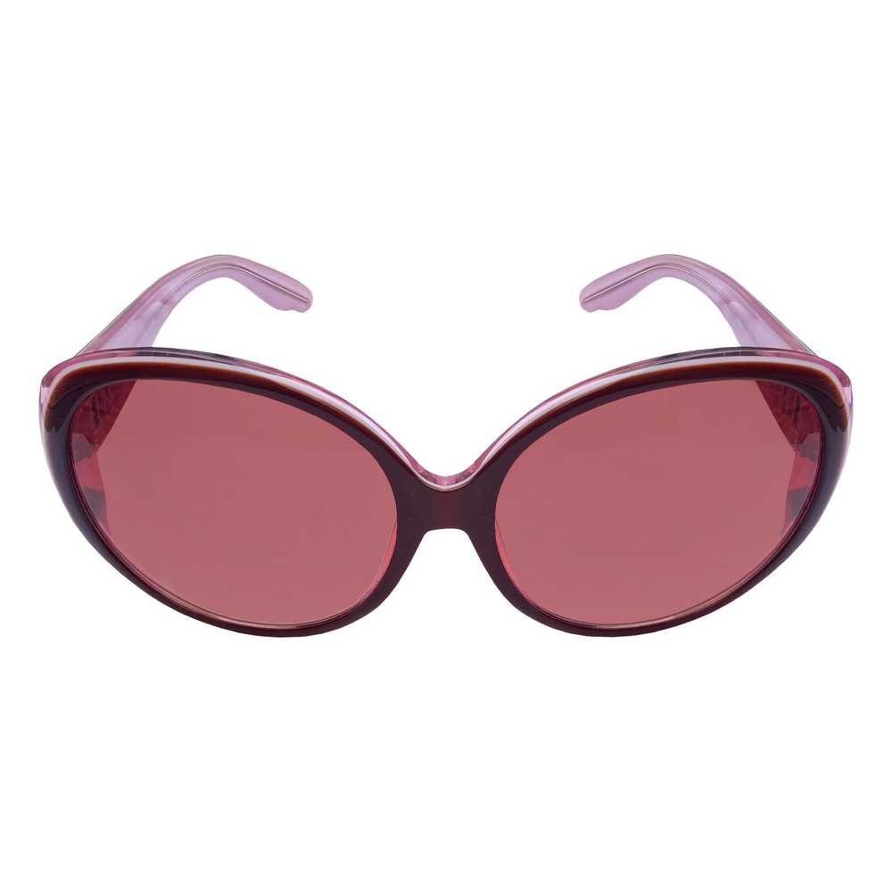 Miu Miu Miu Miu Burgundy Butterfly Sunglasses - image 1