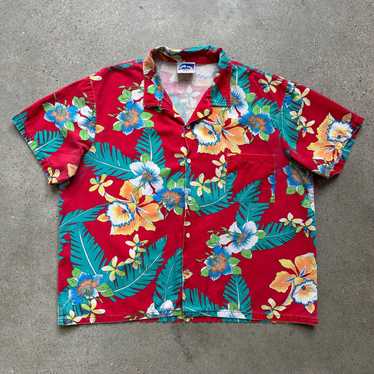 Hawaiian Shirt × Vintage Vintage Pipeline USA Haw… - image 1