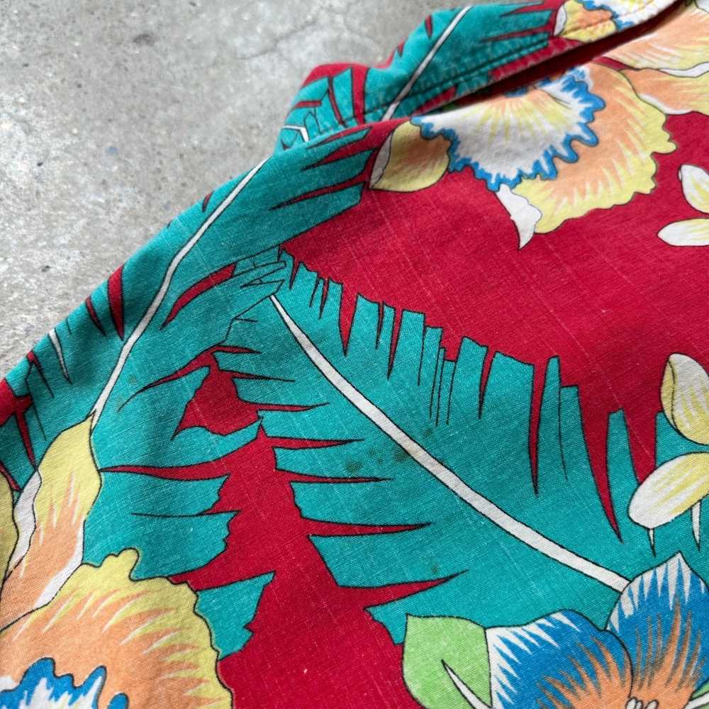 Hawaiian Shirt × Vintage Vintage Pipeline USA Haw… - image 5