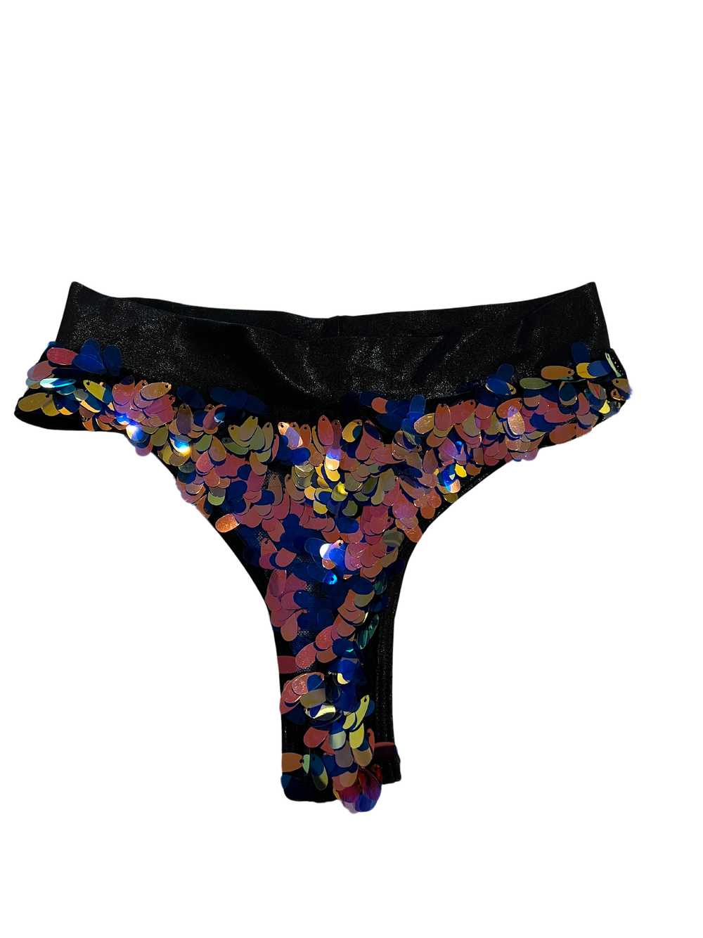 Freedom Rave Wear Rave wonderland sequin thong bo… - image 1