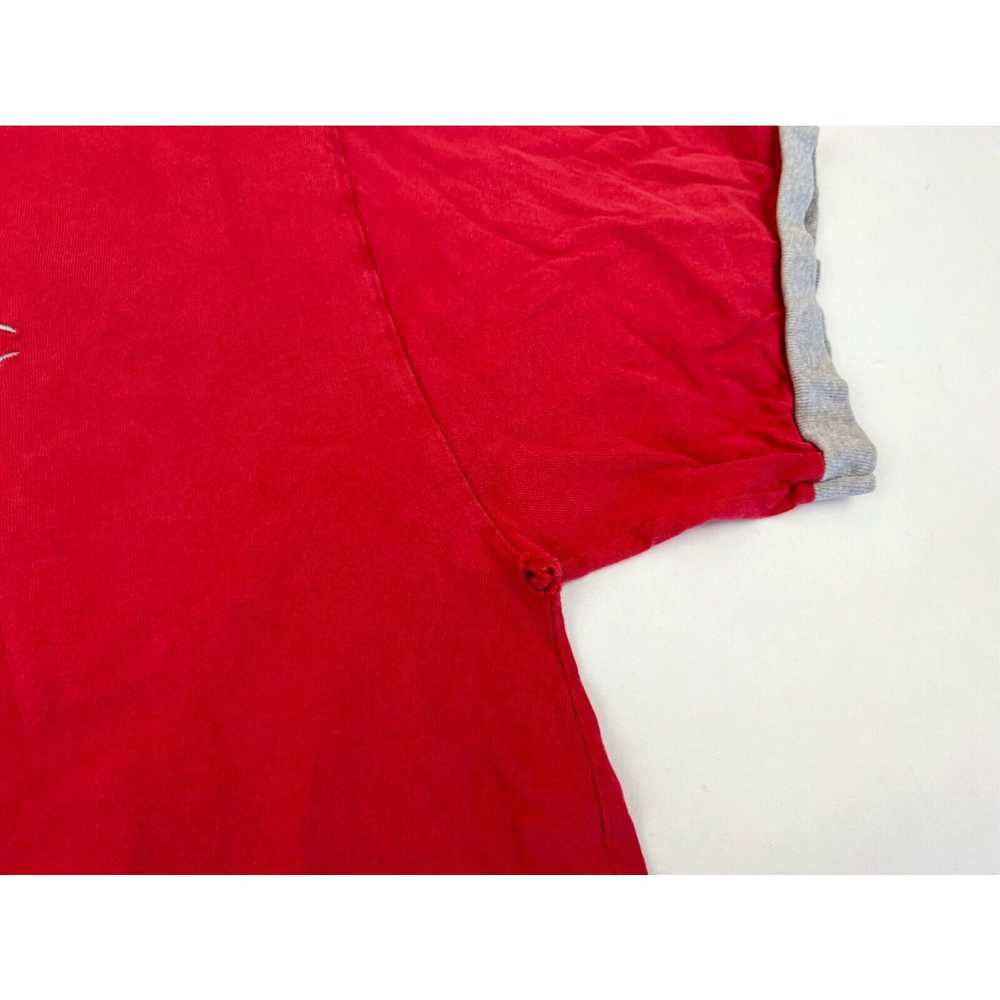 Champion Champion Shirt Size Medium M Red Gray Te… - image 3