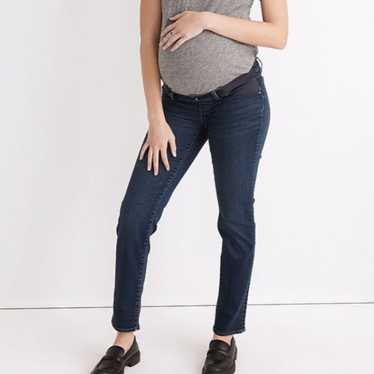 Madewell Maternity Side Panel Stovepipe Jeans in … - image 1