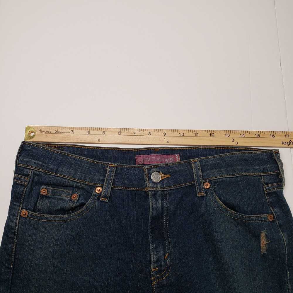 Levi's Levis 519 Jeans Women 11 Short Y2k Low Ris… - image 4