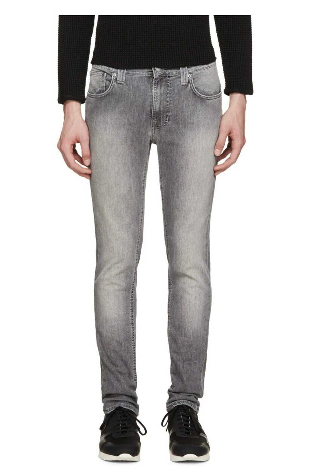 Nudie Jeans Nudie Jeans W32 L30 Grey Thin Finn Je… - image 1