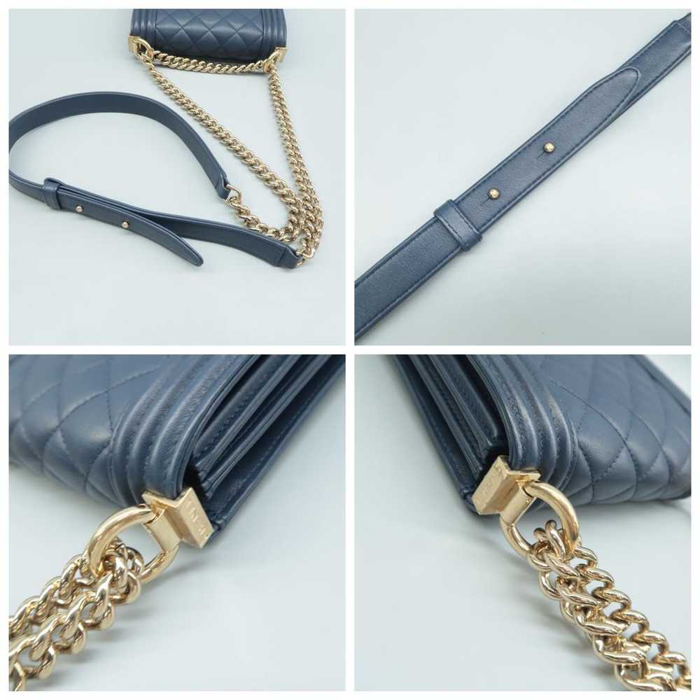 Chanel Boy leather handbag - image 11