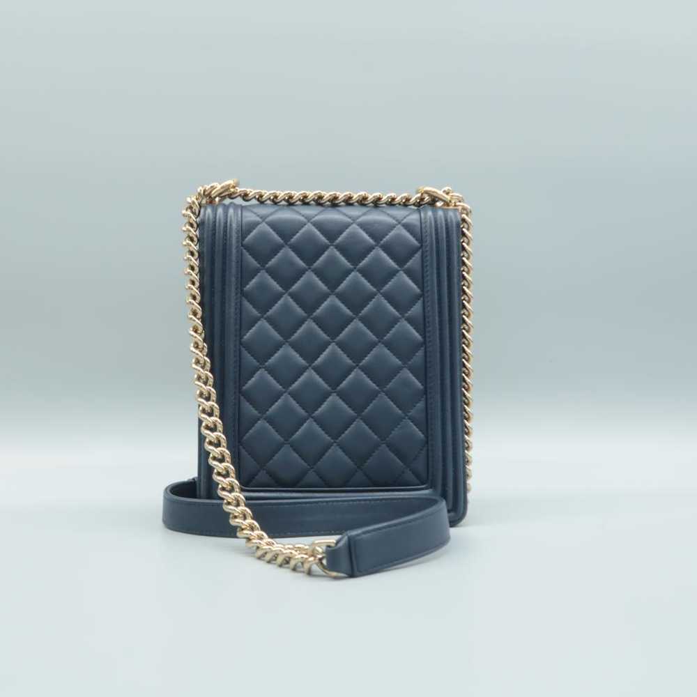 Chanel Boy leather handbag - image 4