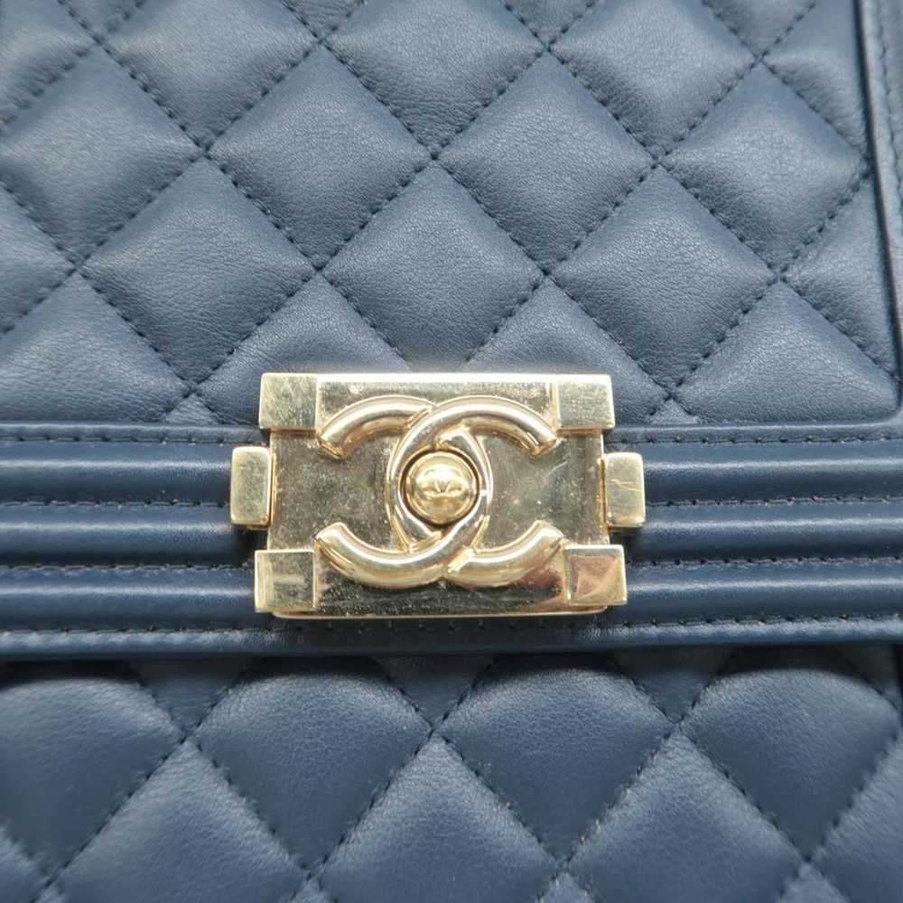 Chanel Boy leather handbag - image 7