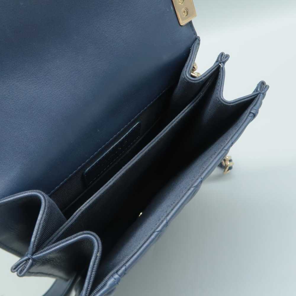 Chanel Boy leather handbag - image 9