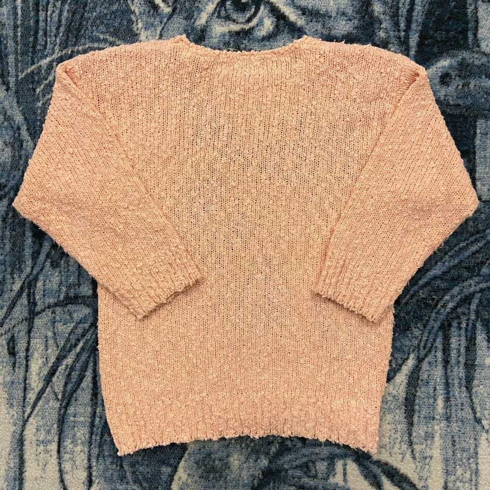 Streetwear × Vintage Vintage Floral Sweater Acryl… - image 5