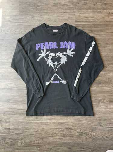 Band Tees × Vintage Vintage Pearl Jam Shirt Long S