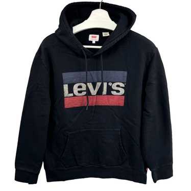 Levi's Levi's Pullover Hoodie Sweatshirt Black Sp… - image 1