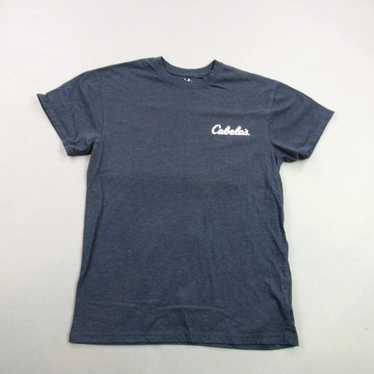 Vintage Cabelas Shirt Mens Small Short Sleeve Cre… - image 1