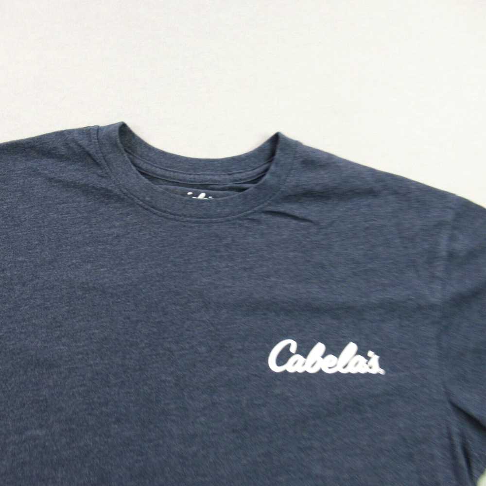 Vintage Cabelas Shirt Mens Small Short Sleeve Cre… - image 2