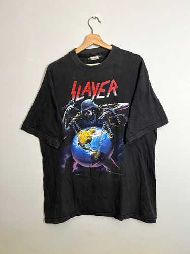 Band Tees × Slayer × Vintage Rare Vintage 90s Sla… - image 1