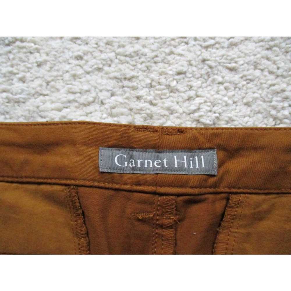 Vintage Garnet Hill Pants Womens 18 Brown Straigh… - image 2