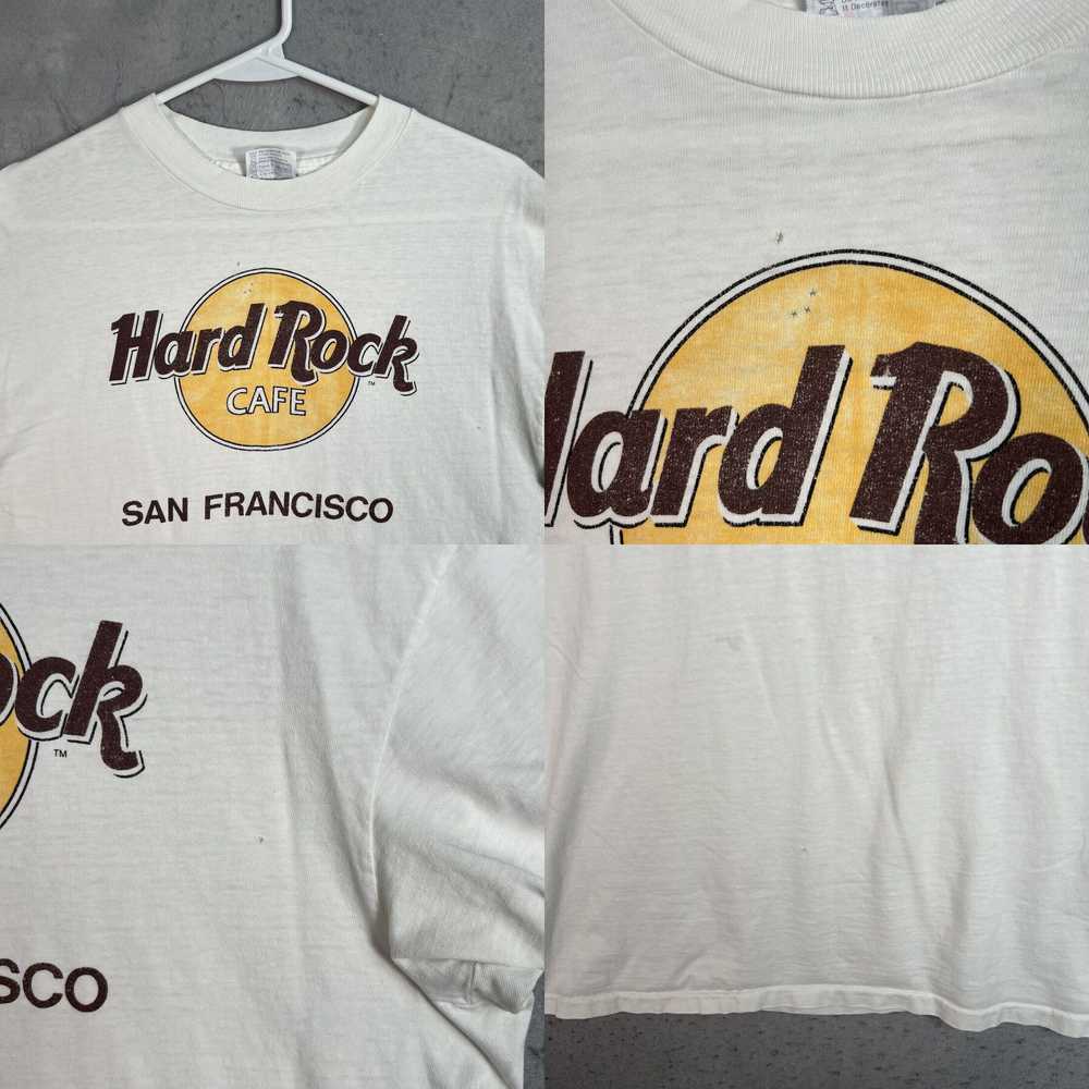 Hard Rock Cafe Vintage 90s Hard Rock Cafe San Fra… - image 4