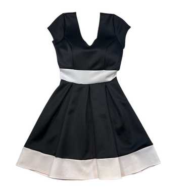 NBDN Nobrandedon Maru Dress: Black & White Skater… - image 1