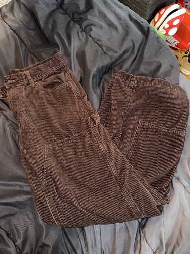 Streetwear × Vintage Brown Corduroy Pants - image 1