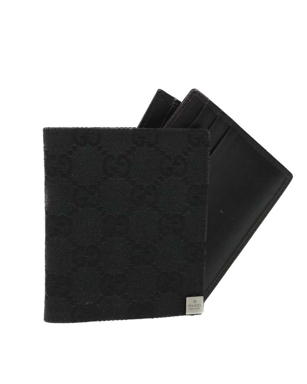 Gucci GG Canvas Card Case Black - image 1