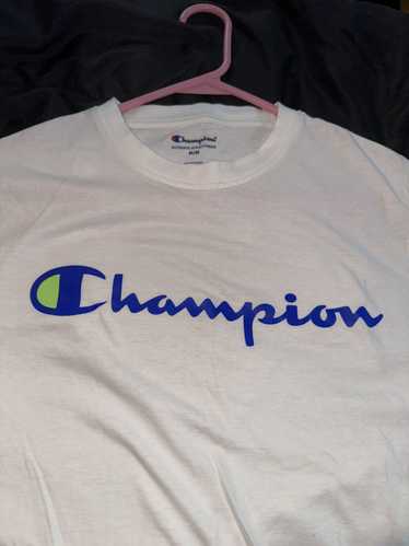 Champion × Streetwear × Vintage Champion Script Wh