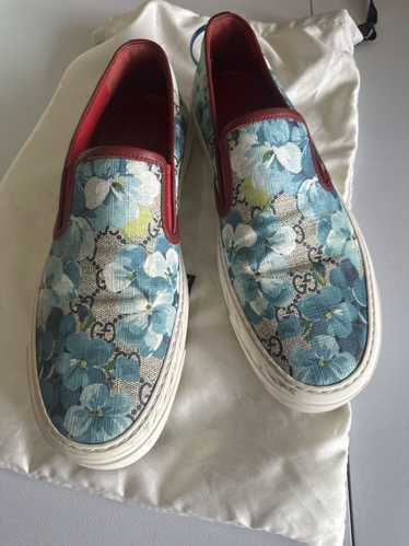 Gucci Gucci Supreme Flora Slip ons - image 1