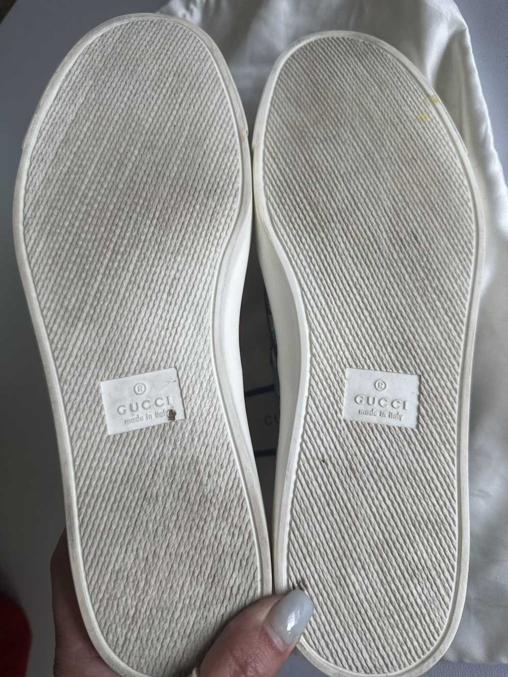 Gucci Gucci Supreme Flora Slip ons - image 9