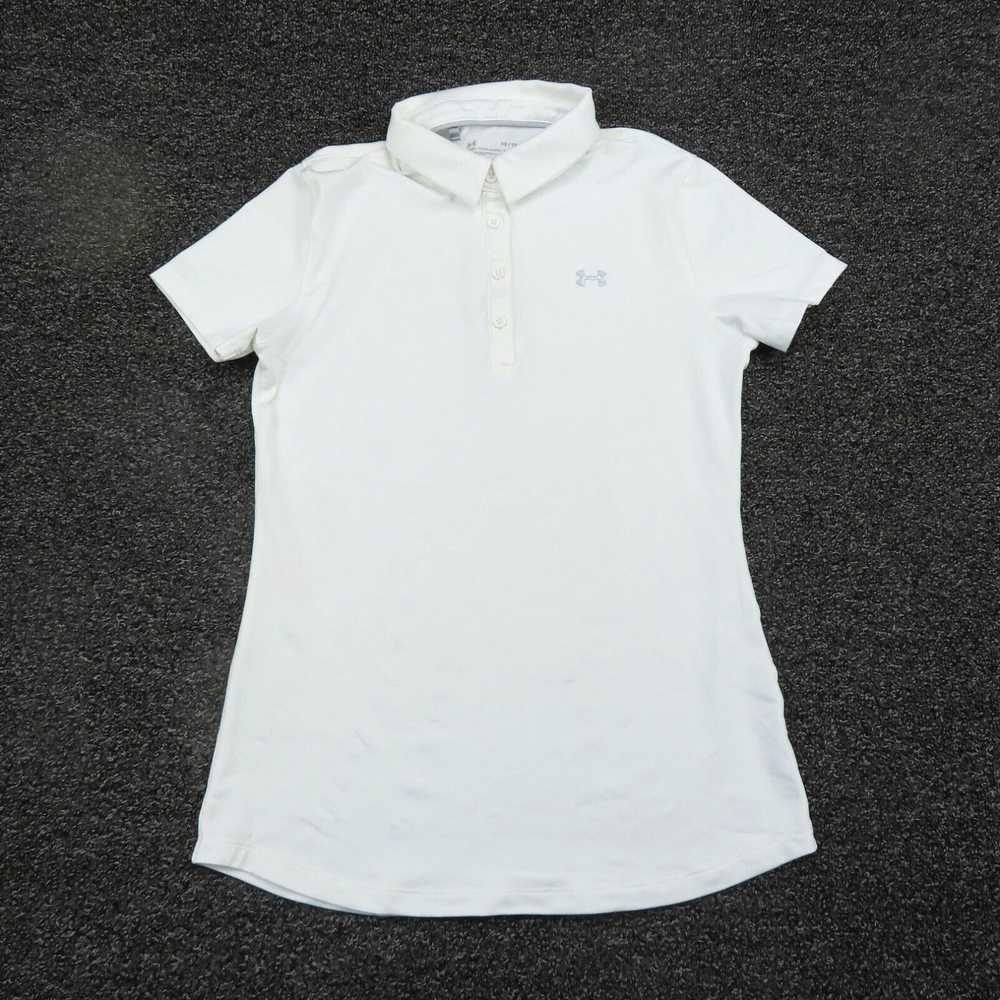 Under Armour Under Armour Polo Shirt Womens XS Wh… - image 1