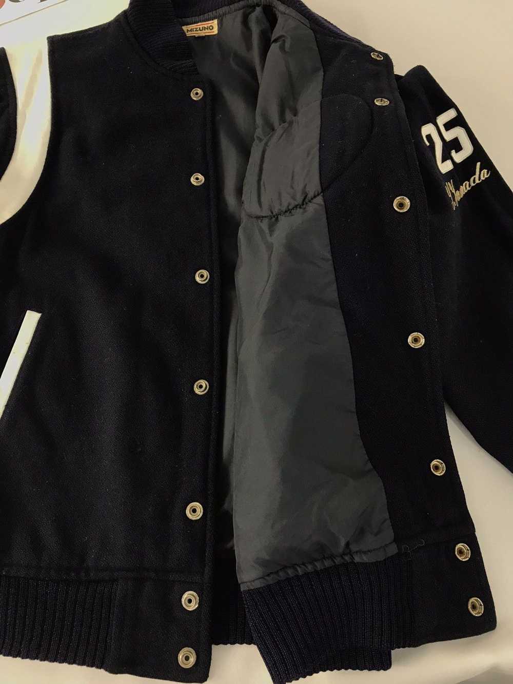 Mizuno × Varsity Jacket × Vintage Vtg Mizuno Nuso… - image 11