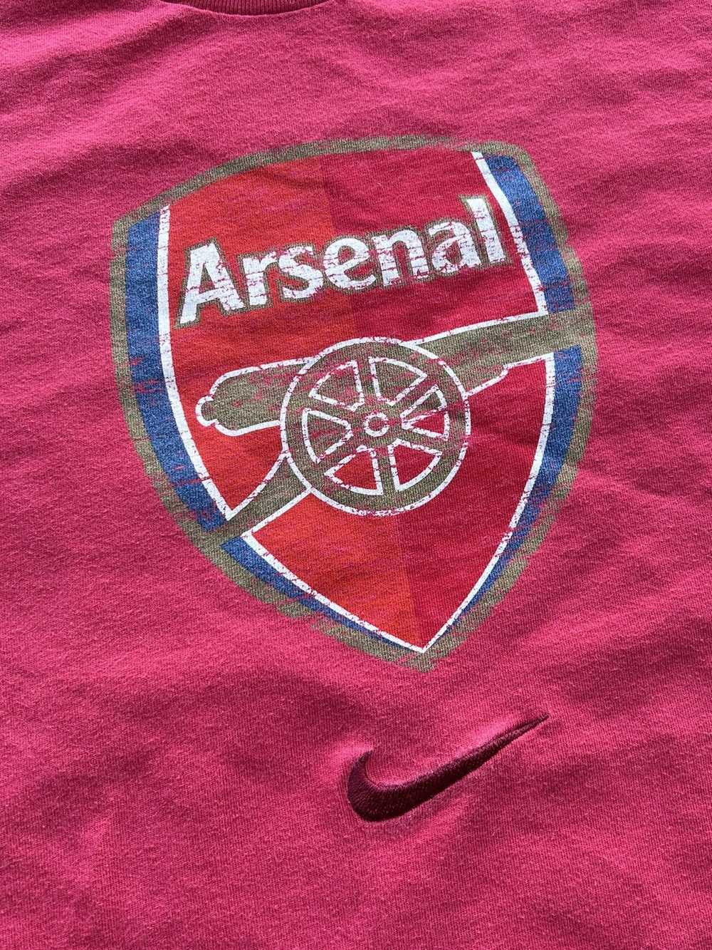 Nike × Soccer Jersey × Vintage Y2K Nike Arsenal T… - image 8