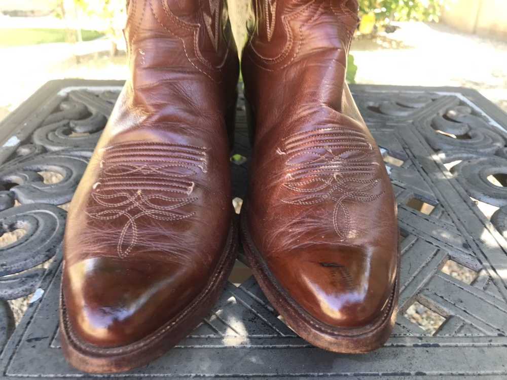 Justin Boots × Vintage 1970s Cowboy Boots - image 6