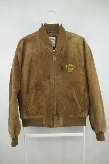 Japanese Brand × Leather Jacket × Vintage RARE Naf