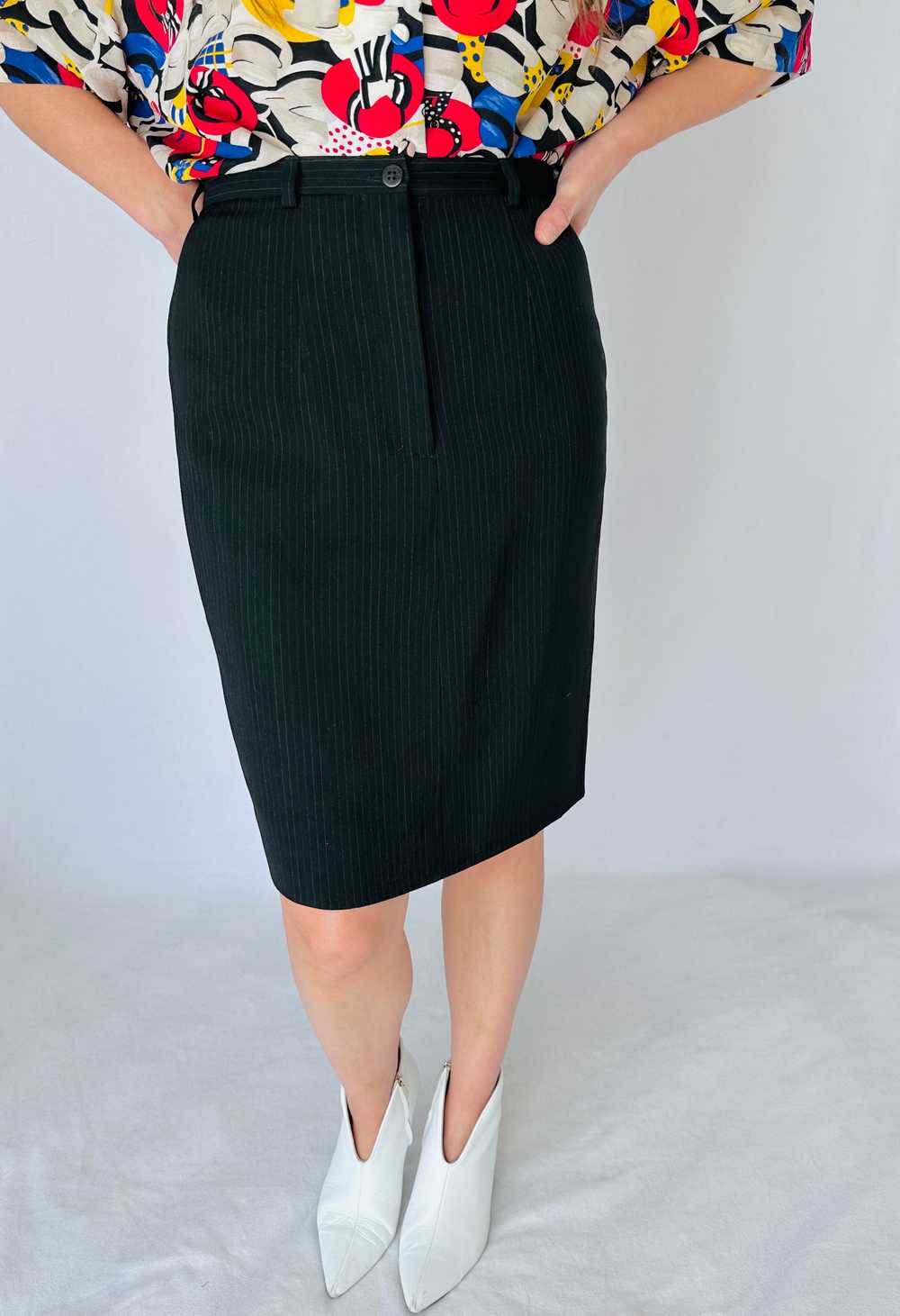 Vintage Giorgio Armani Pencil Skirt - image 2