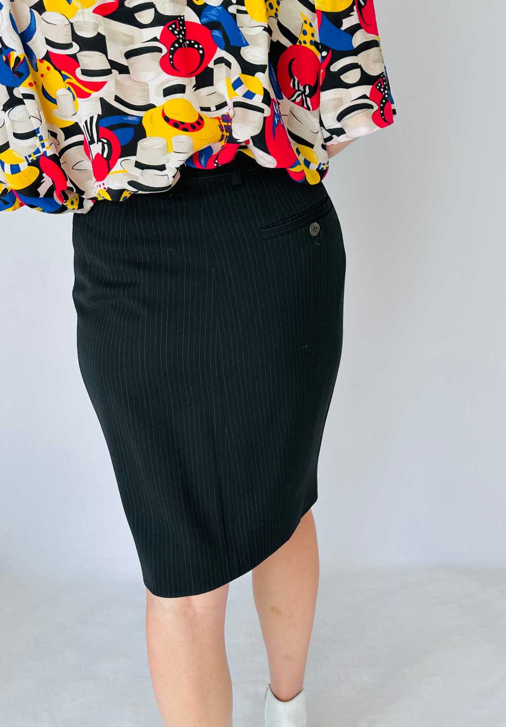 Vintage Giorgio Armani Pencil Skirt - image 4