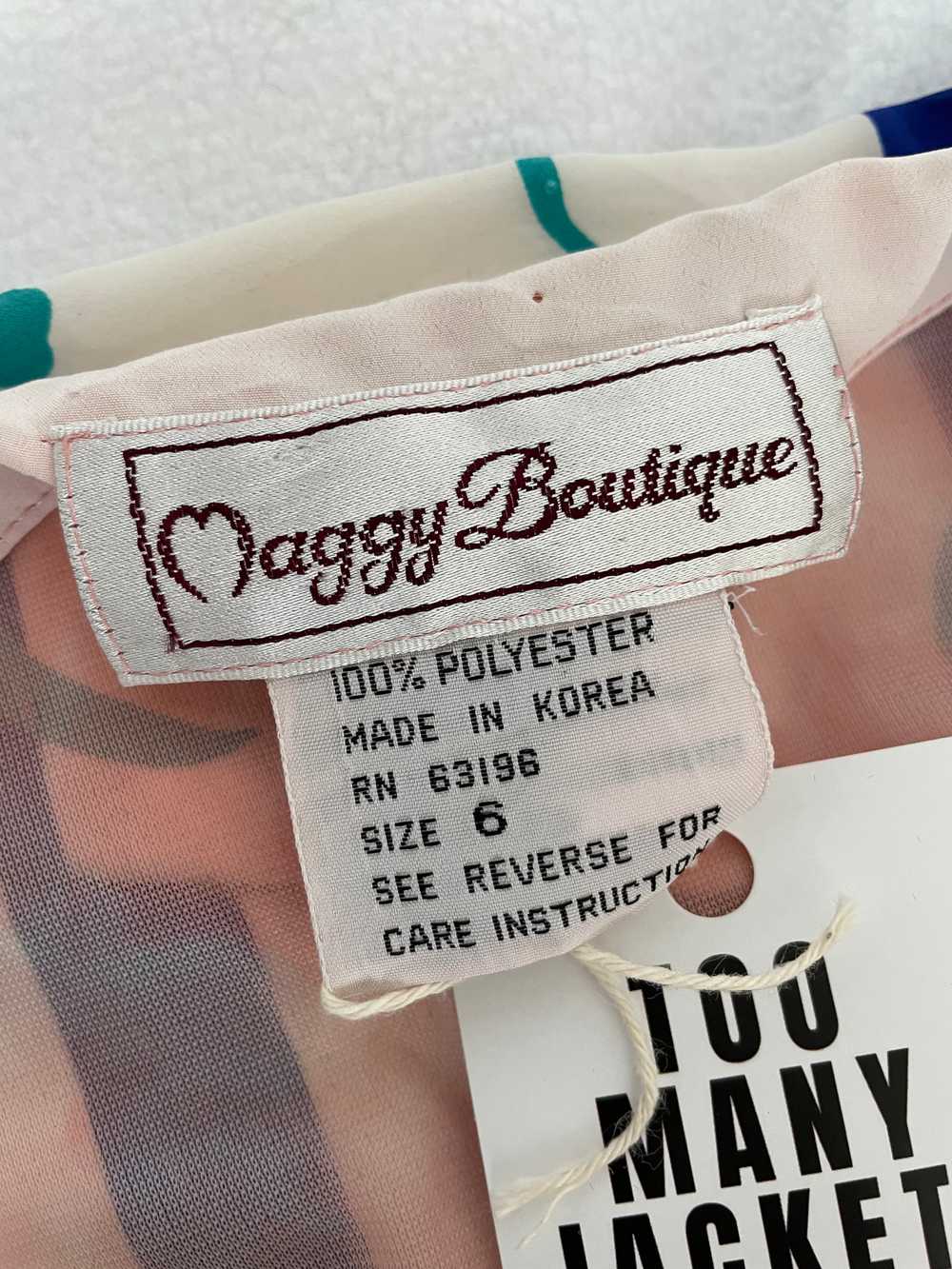Vintage Maggy Boutique Drop-Waist Dress - image 7